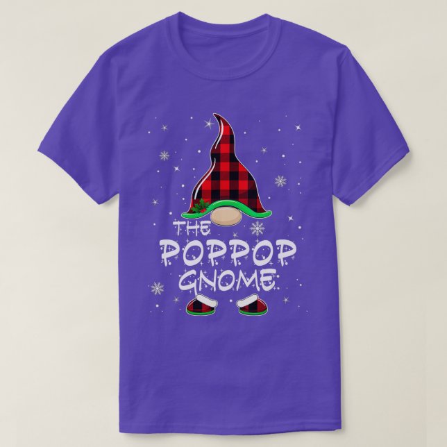 Camiseta Gnome Pop Búfalo Familia De Correspondencia De Búf (Diseño del anverso)