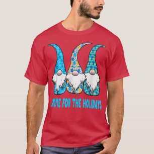 Camiseta Gnome Por Las Fiestas Navidades Judíos De Hanukkah