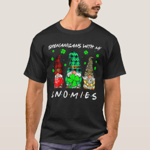 Camiseta Gnome St Patrick's Day Shenanigans with My Gnomies