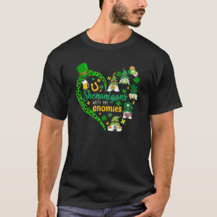 Camiseta Gnome St Patrick's Day Shenanigans with My Gnomies