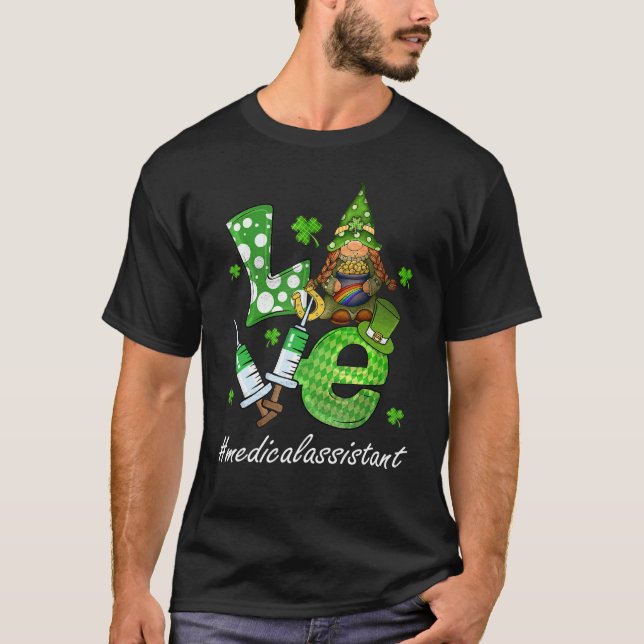 Camiseta Gnome Syringe St Patrick S (Anverso)