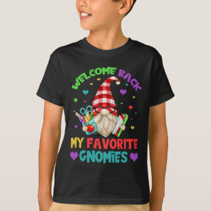 Camiseta Gnome Tee, Profesor Divertido - Trato Agradable De