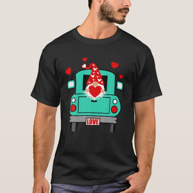 Camiseta Gnome Vintage Farm Truck (Anverso)