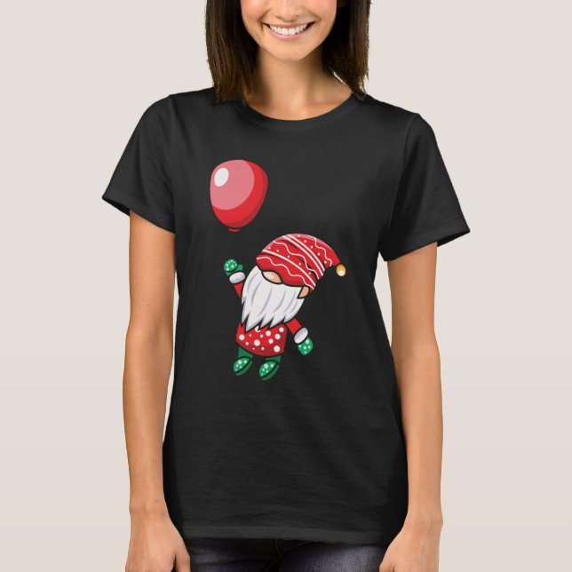 Camiseta gnome with red balloon (Anverso)