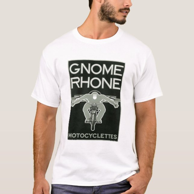 Camiseta GnomeRhonePoster (Anverso)