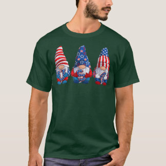 Camiseta Gnomes 4 De Julio Funny Estadounidense Patriótico