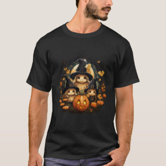 Camiseta Gnomes Autumn Pumpkins Halloween Fall