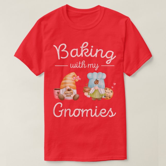 Camiseta Gnomes Baking Women Gnome Baker (Diseño del anverso)