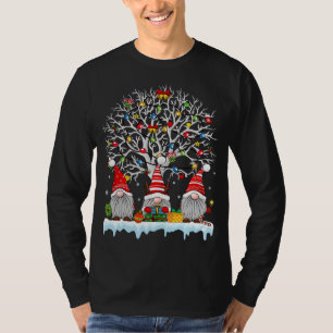 Camiseta Gnomes Cute Gnomes Merry Christmas Light Gnome Xma