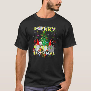 Camiseta Gnomes Cute Gnomes Merry Christmas Light Gnome Xma