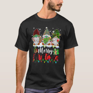Camiseta Gnomes Cute Gnomes Merry Christmas Light Gnome Xma