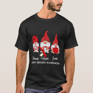 Camiseta Gnomes Cutos Apoyan la Conciencia sobre la Enferme