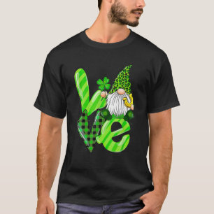 Camiseta Gnomes de amor Shamrock Clover Shoes Patr
