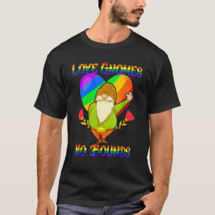 Camiseta Gnomes De Amor Sin Límites Bandera Lgbt Comunidad 