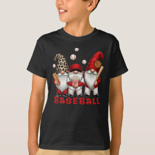 Camiseta Gnomes de béisbol, divertidos juegos deportivos