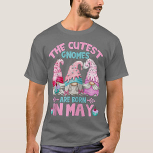 Camiseta Gnomes De Cumpleaños Para Mujeres Y Madres Jardín 