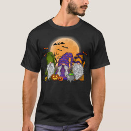 Camiseta Gnomes de Halloween, Feliz Halloween