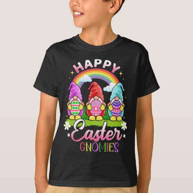 Camiseta Gnomes de Semana Santa Felices Gnomías de Pascua (Anverso)