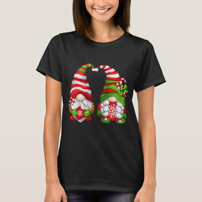 Camiseta Gnomes De Vacaciones Para Los Navidades Más Amante (Anverso)