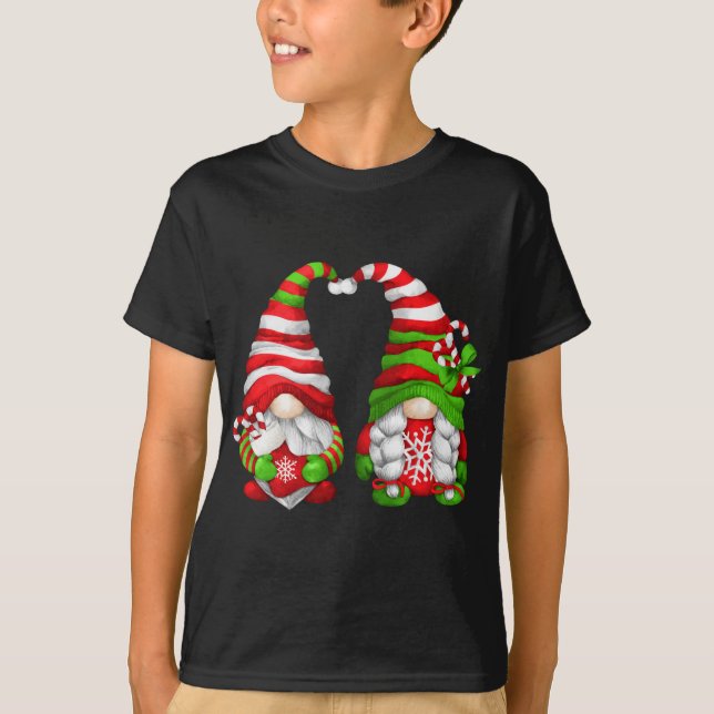 Camiseta Gnomes De Vacaciones Para Los Navidades Más Amante (Anverso)