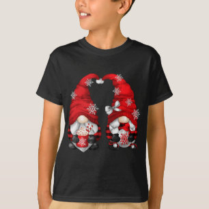 Camiseta Gnomes De Xmas De Cacao Caliente Para Familia Dive