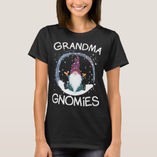 Camiseta Gnomes divertidos Gnomies Abuela Gnomies Navidades