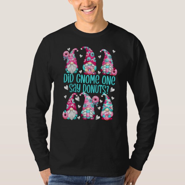 Camiseta Gnomes Donut Globos Con Rasplantes Cute Don Rosa (Anverso)