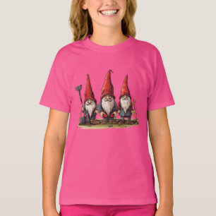 Camiseta Gnomes en flor: Primavera