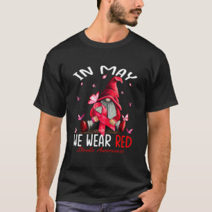 Camiseta Gnomes En Mayo Usamos Conciencia De La Casta Roja
