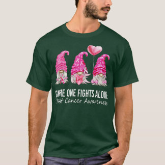 Camiseta Gnomes En Octubre Usamos Cáncer De Mama De Gnome R