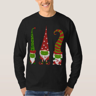Camiseta Gnomes Face Mask Matemática Familia Navidades Fies