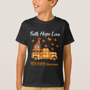 Camiseta Gnomes Faith Hope Love RSD CRPS Conciencia