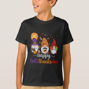 Camiseta Gnomes Halloween Navidades del Día de Acción de Gr