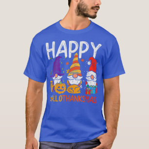 Camiseta Gnomes Happy Hallothanksmas Halloween Acción de Gr