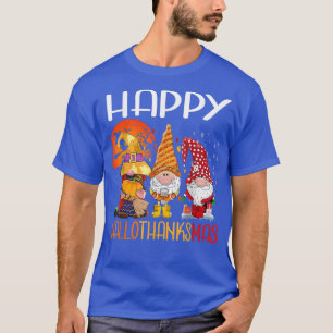 Camiseta Gnomes Lover Halloween Feliz Navidad Hallo