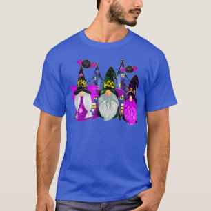 Camiseta Gnomes Maldición Miedo Halloween Noche Trick O Tre