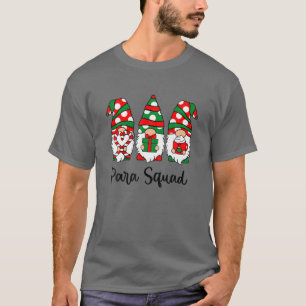 Camiseta Gnomes Para Squad divertidos Navidades profesor Sa