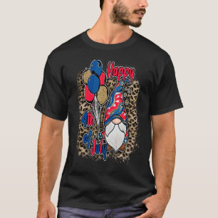 Camiseta Gnomes Patrióticos Merica Con Globo 4 De Julio
