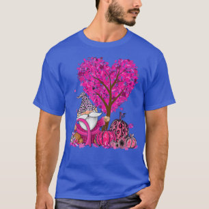 Camiseta Gnomes Pumpkin Tree Autumn Conciencia sobre el cán