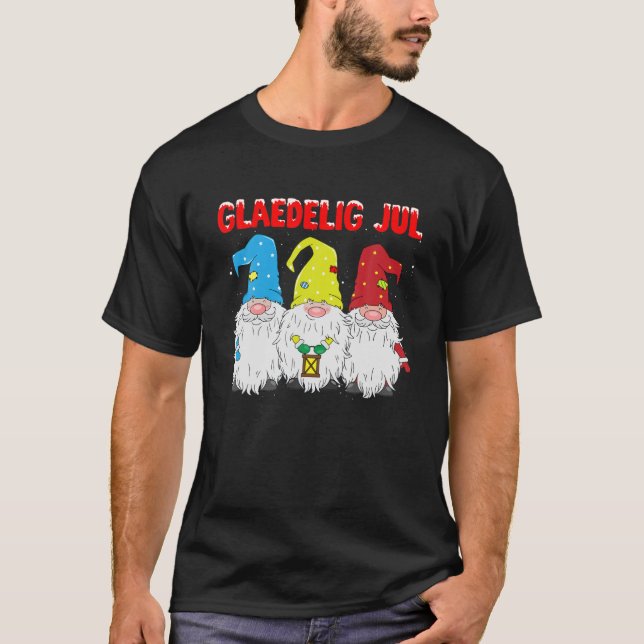 Camiseta Gnomes Santa Hat Navidades de Jul (Anverso)