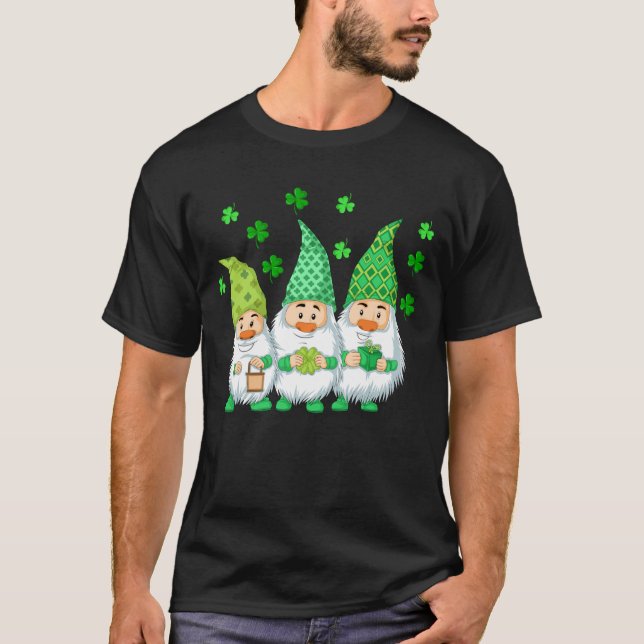 Camiseta Gnomes st patricks Day (Anverso)