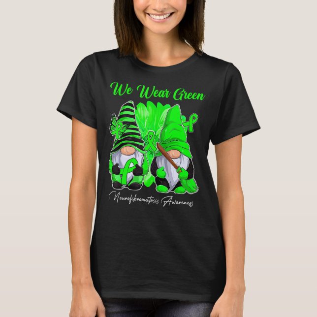 Camiseta Gnomes Usamos Gris Narcolepsia Conciencia (Anverso)