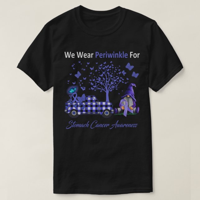 Camiseta Gnomes Usamos Periwinkle Para Conscientes Del Cánc (Diseño del anverso)
