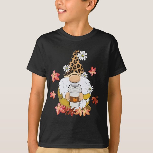 Camiseta Gnomes usan bombeo de Gorra de leopardo (Anverso)