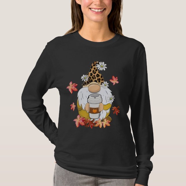 Camiseta Gnomes usan bombeo de Gorra de leopardo (Anverso)