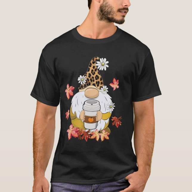 Camiseta Gnomes usan bombeo de Gorra de leopardo (Anverso)