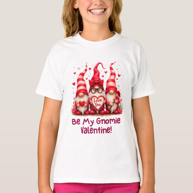 Camiseta Gnomes Valentines Revelin, Valentines Retro (Anverso)