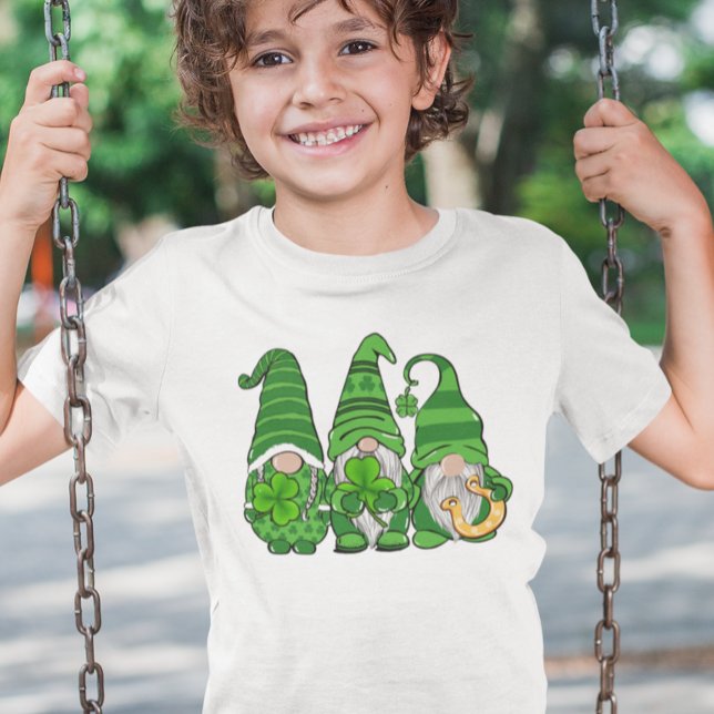 Camiseta Gnomes verdes del Día de San Patricio (Subido por el creador)