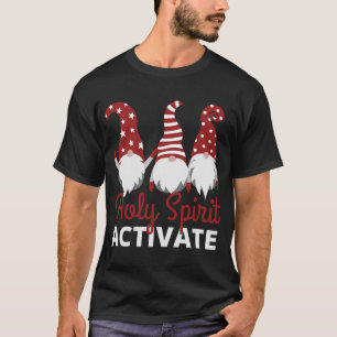Camiseta Gnomes XMAS Espíritu Santo activado - Gracioso Cri
