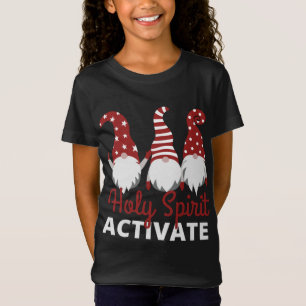 Camiseta Gnomes XMAS Espíritu Santo Activar - Divertido Cri